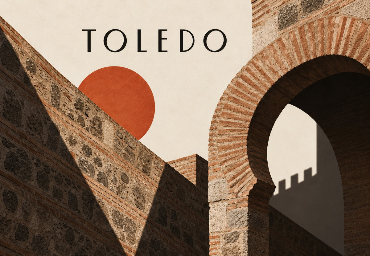 Arco di Toledo al tramonto (Orizzontale)