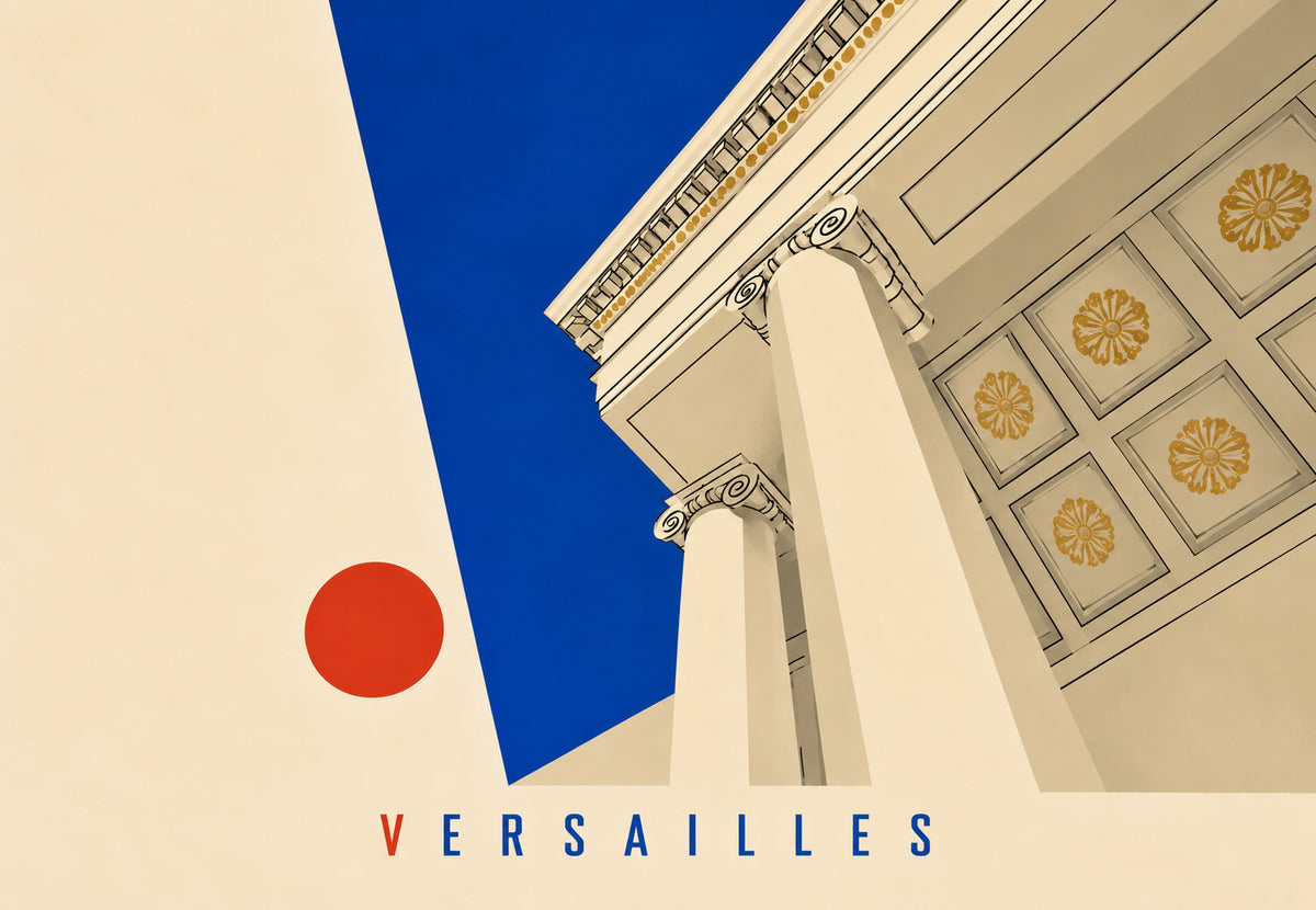 The Colonnade of the Palace of Versailles (Landscape)