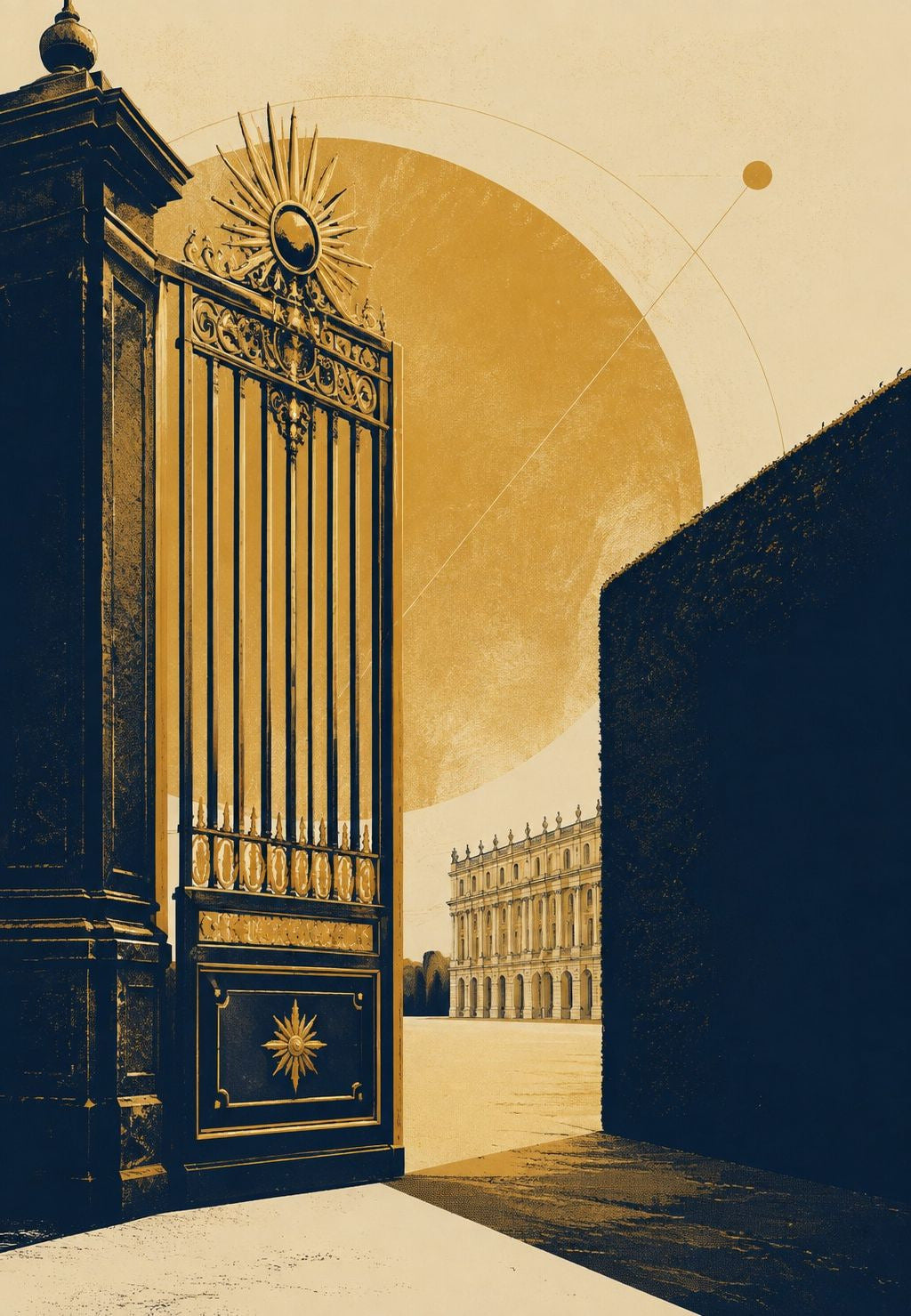 The Golden Gate of Versailles