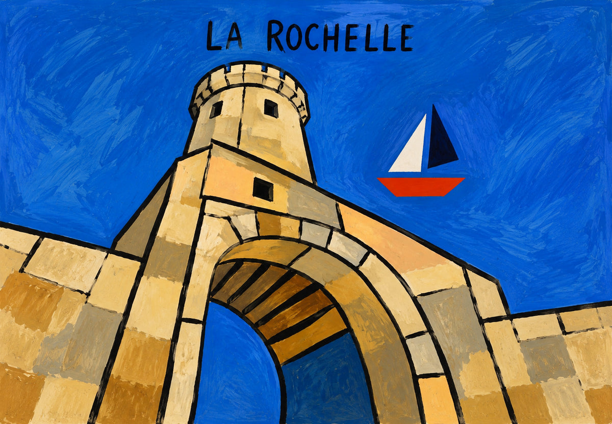 Der Turm von La Rochelle (Querformat)