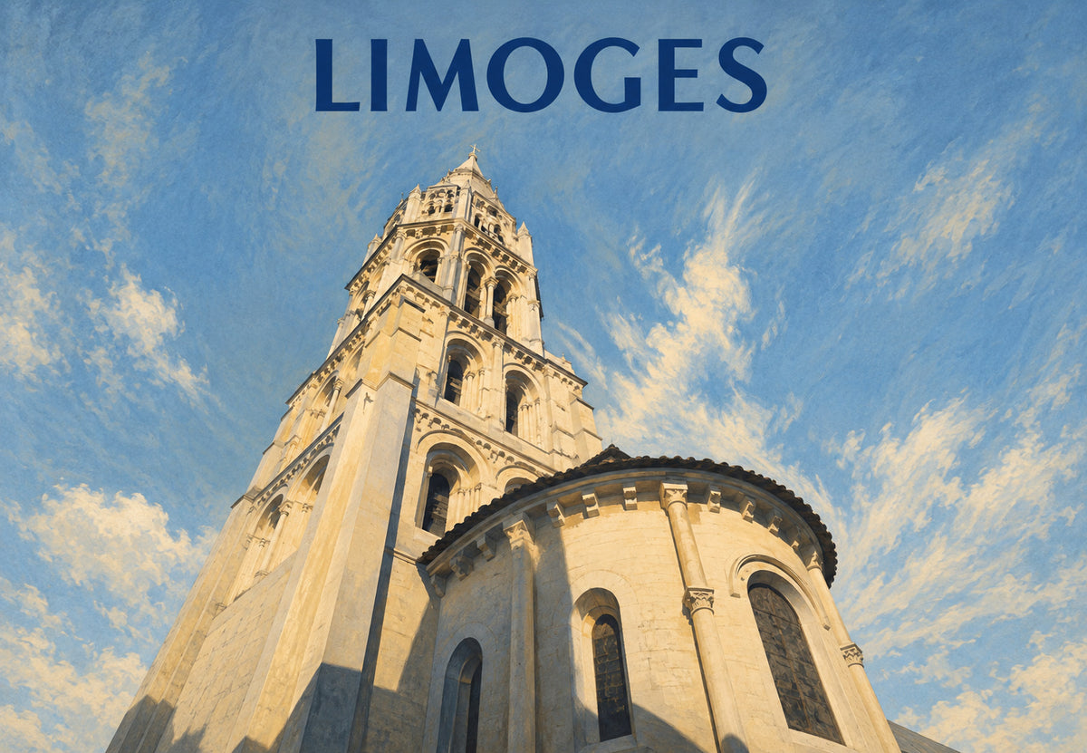 The Bell Tower of Limoges Cathedral (Landscape)