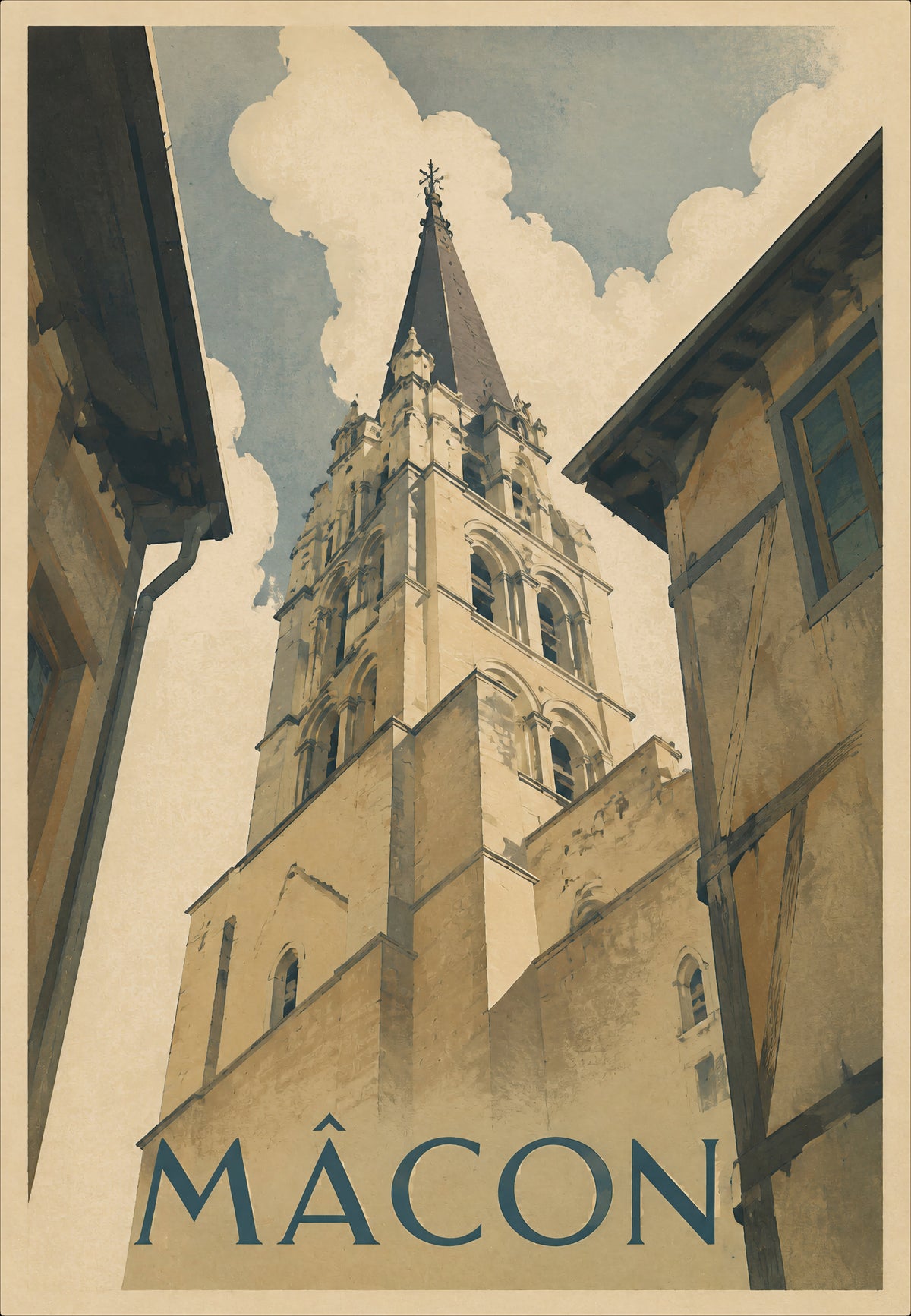 The Bell Tower of Mâcon