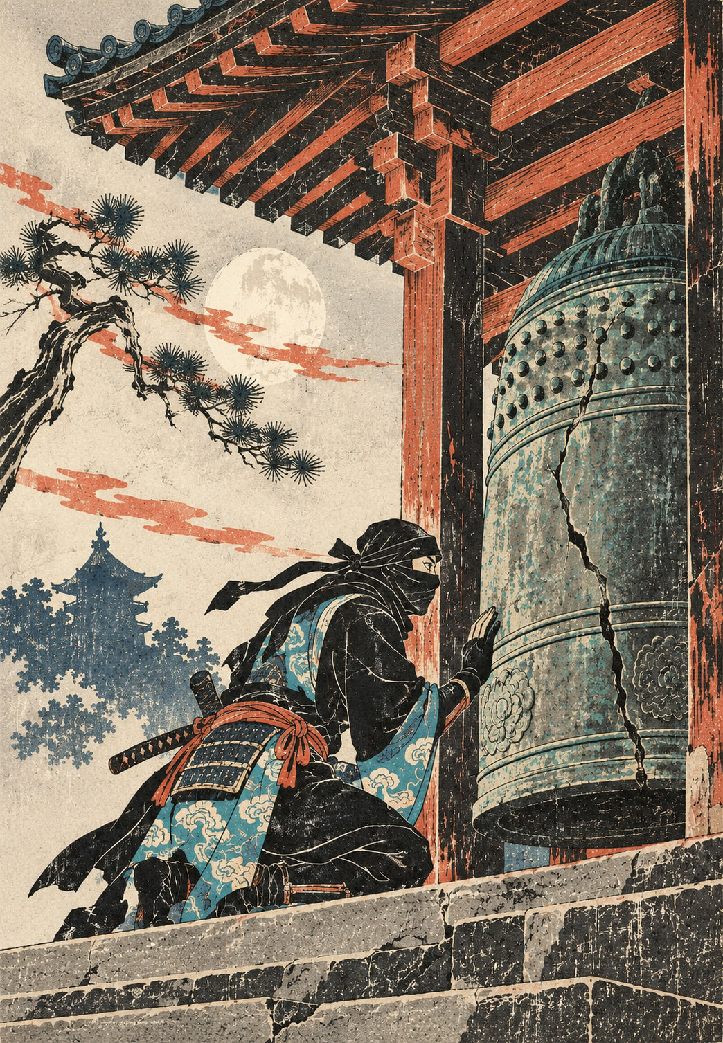 The Moonlit Bell Watcher