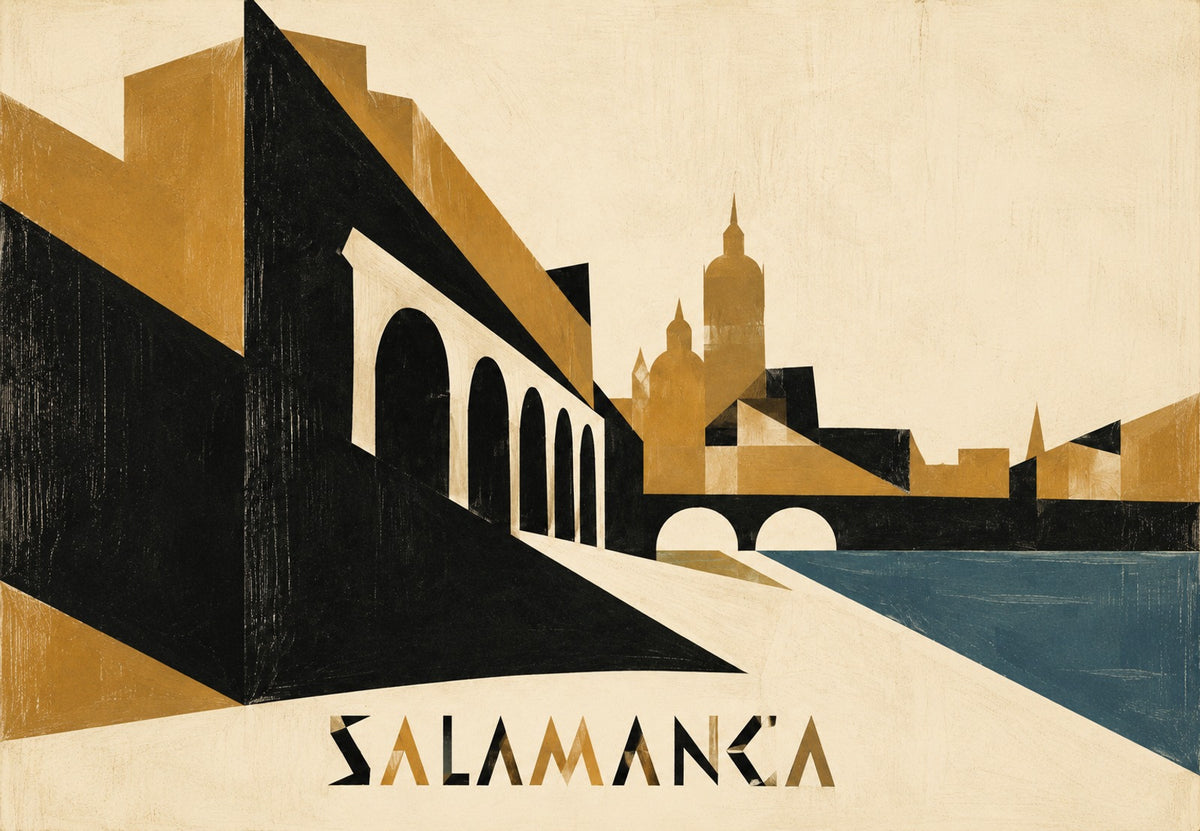 Den romerska bron i Salamanca (Liggande)