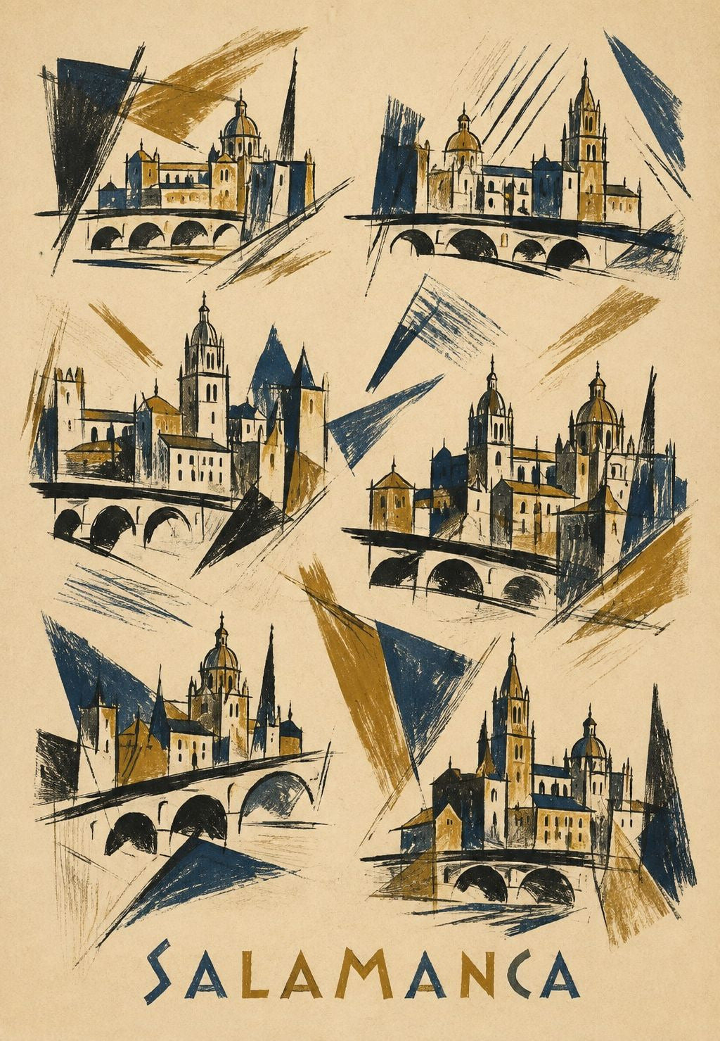 Sześć widoków Salamanki