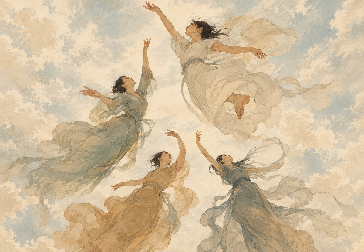 Il volo delle ballerine (Orizzontale)