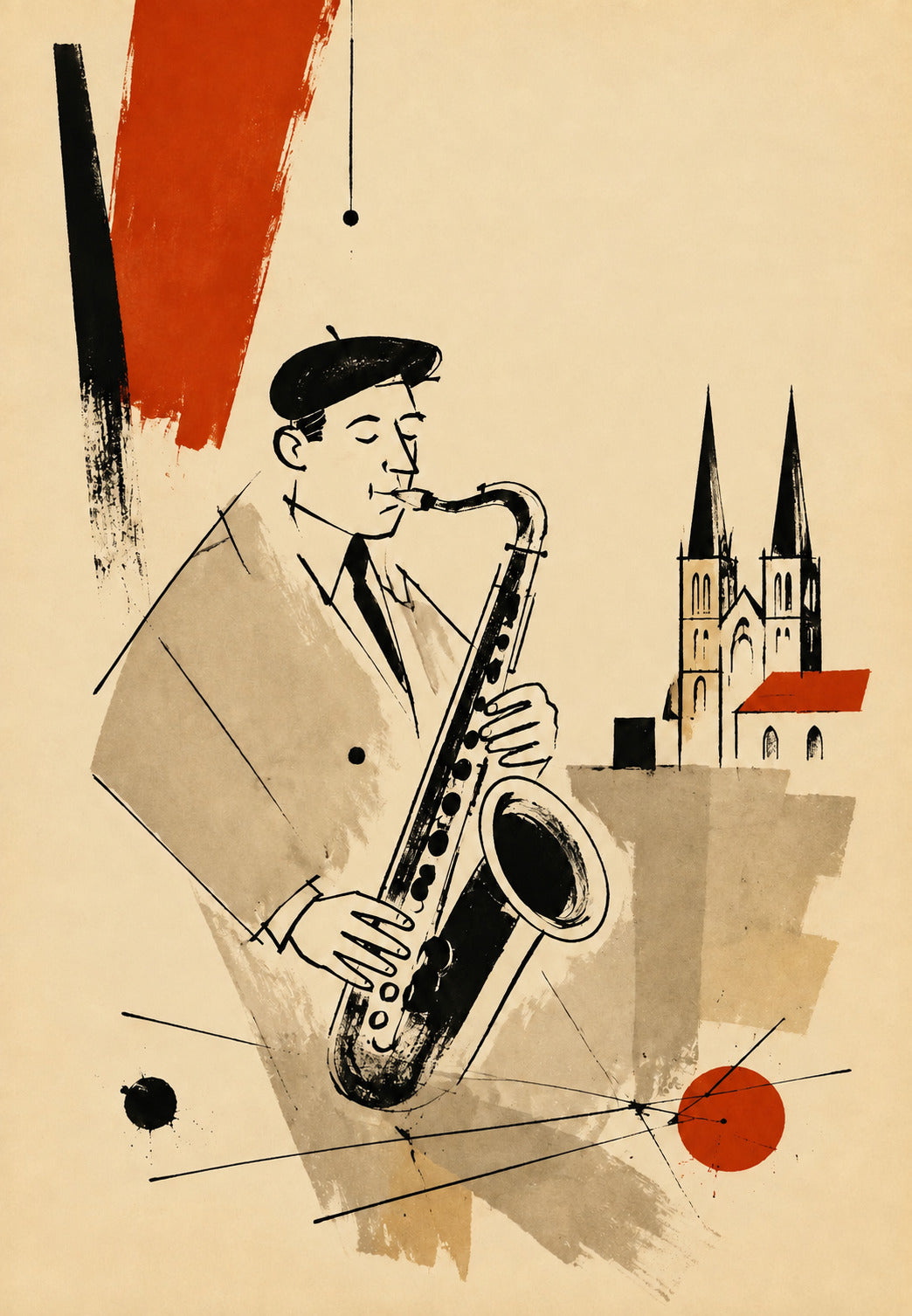 Il sassofonista di Caen