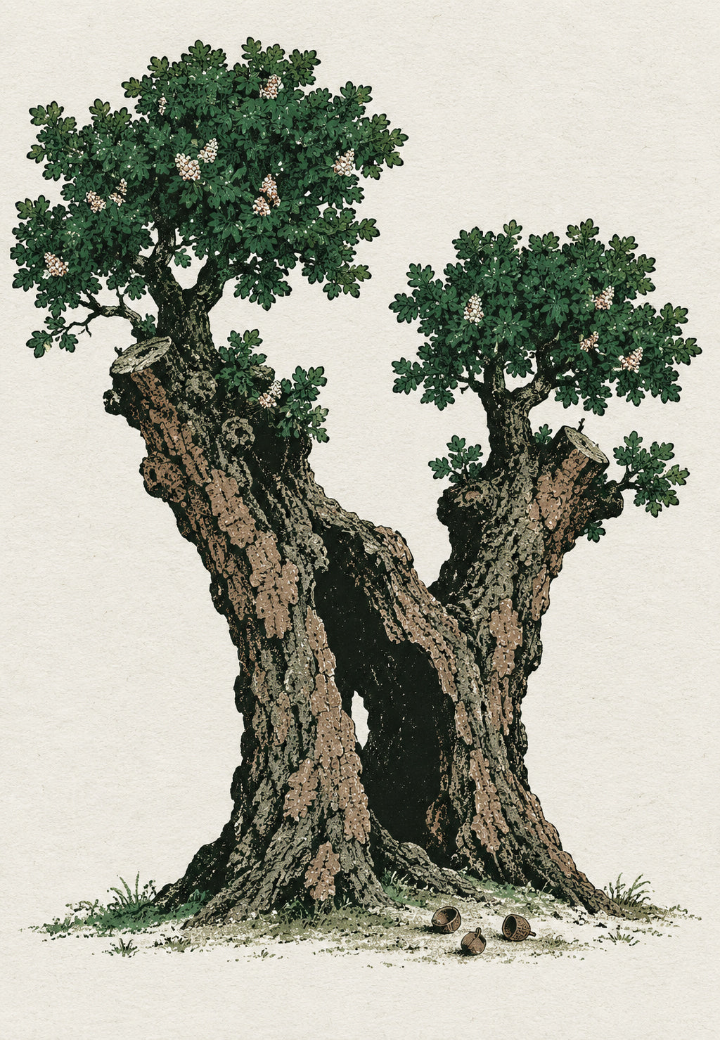 Quercia nodosa