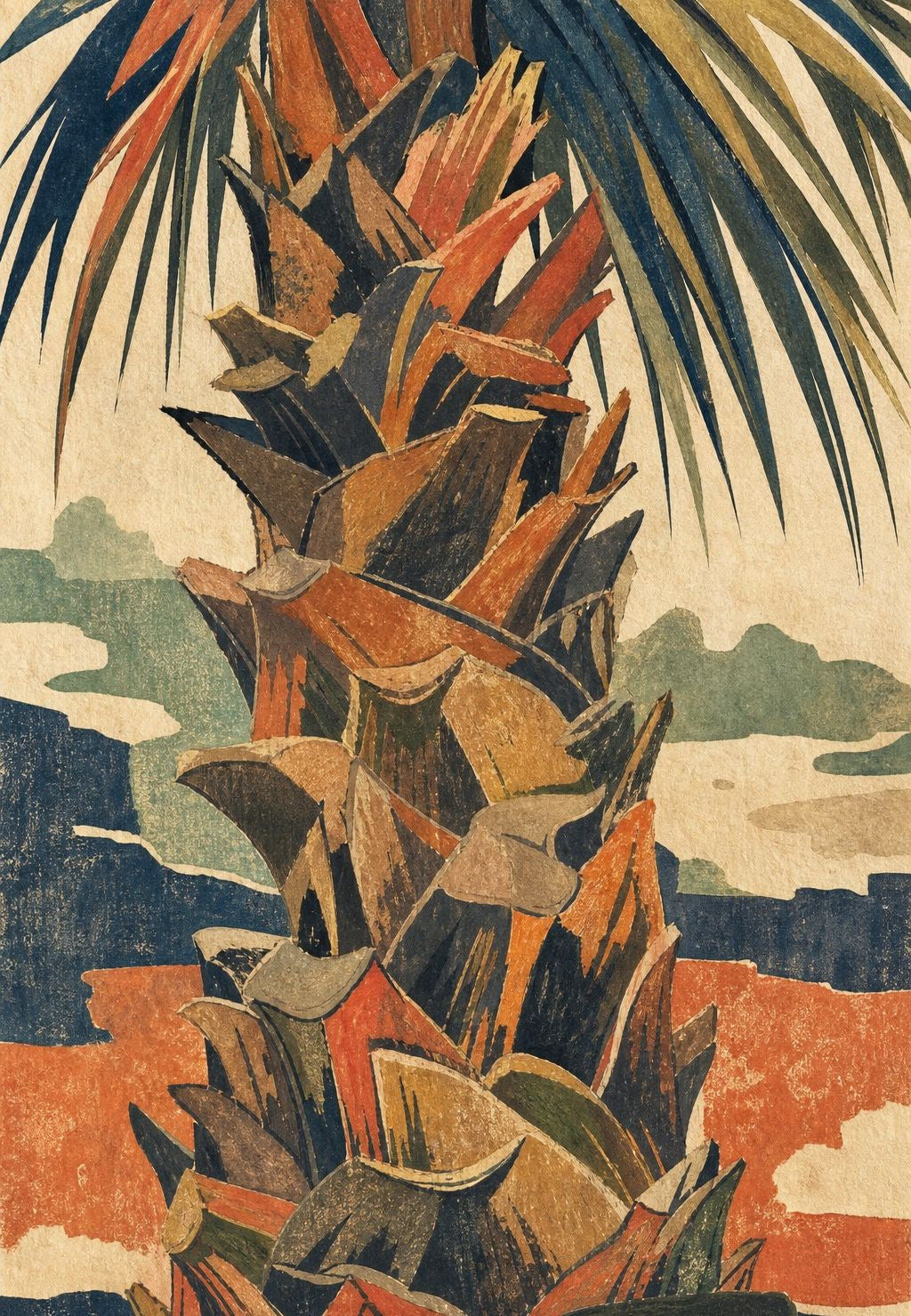 Palmenrinde