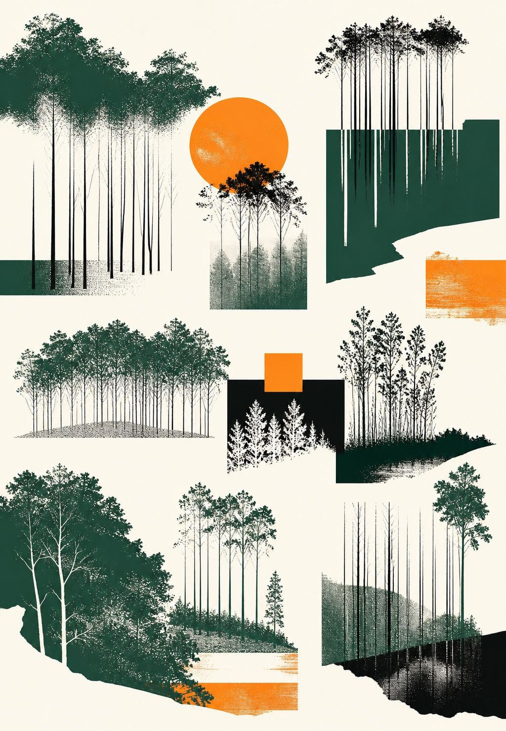 Foresta a mosaico