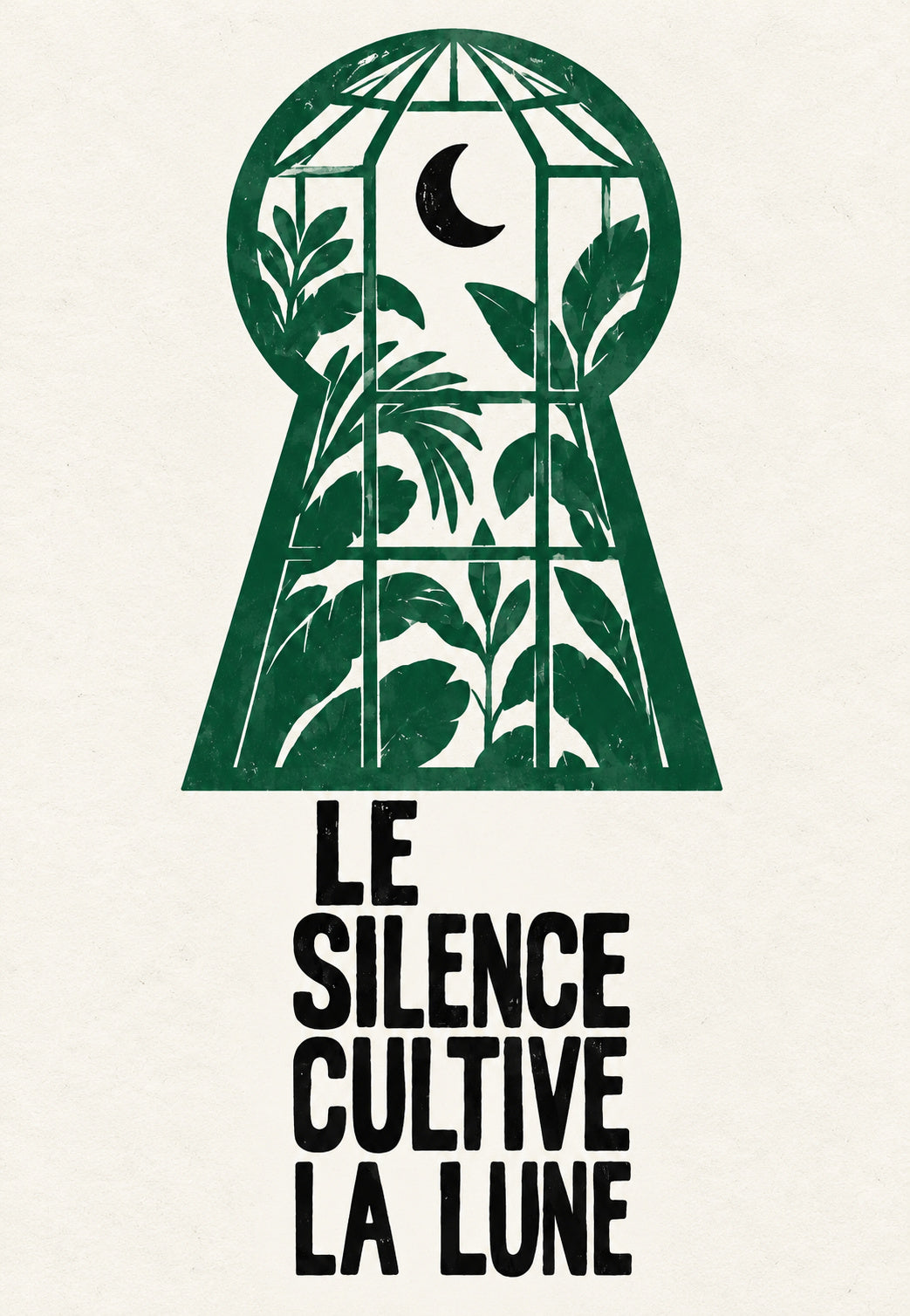 Le silence cultive la lune