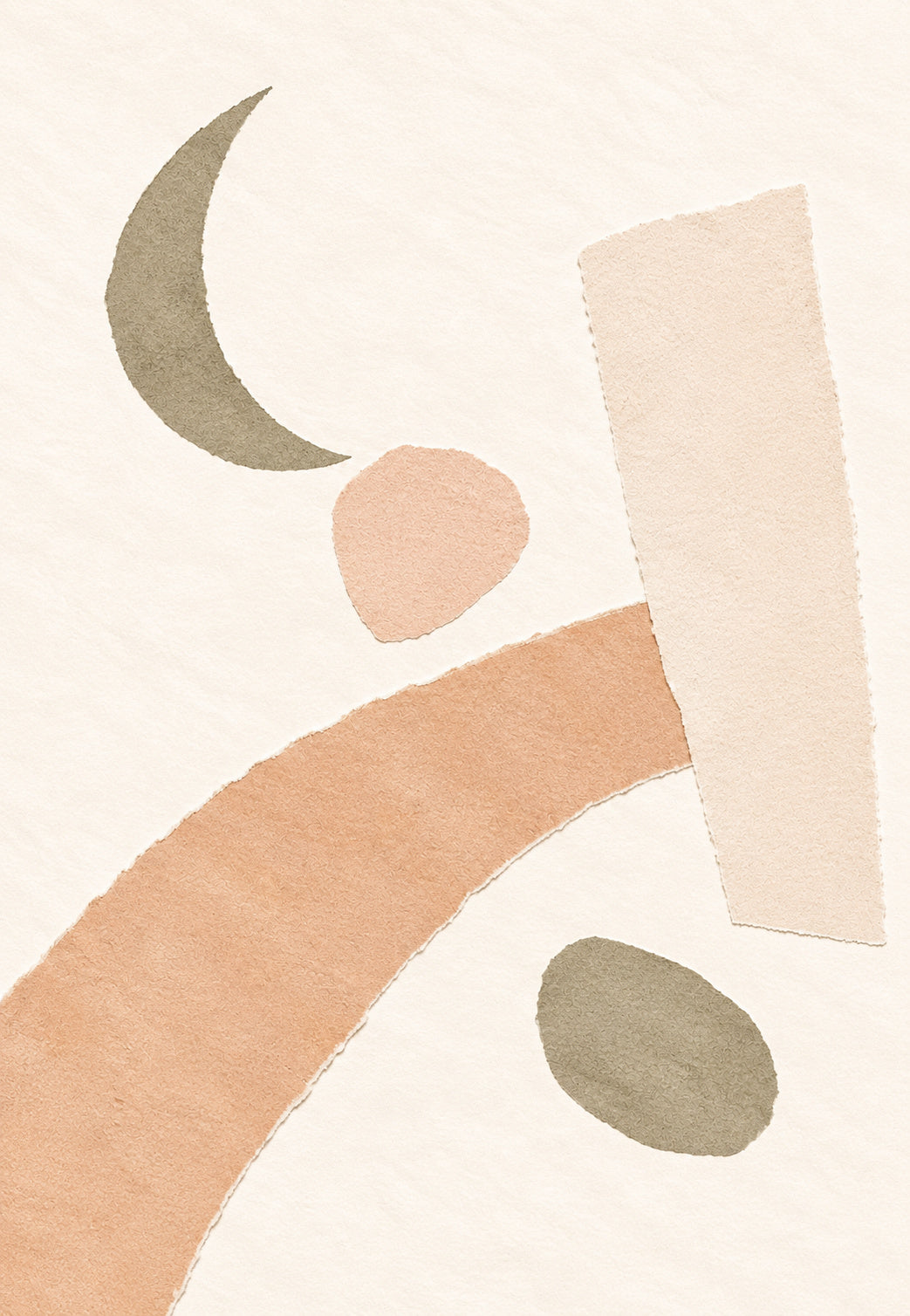 Luna e nastro di terracotta