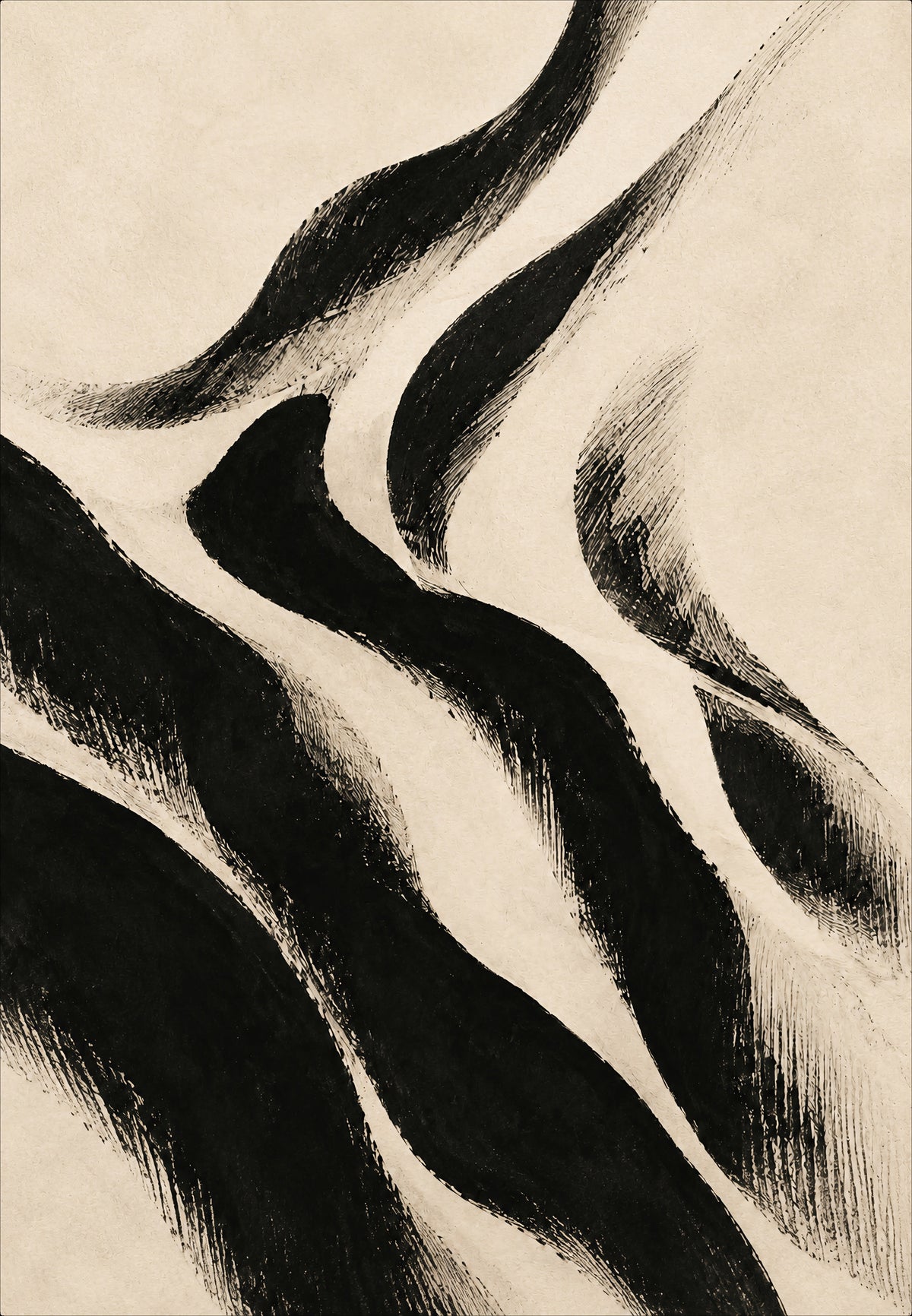 Ondulations noires