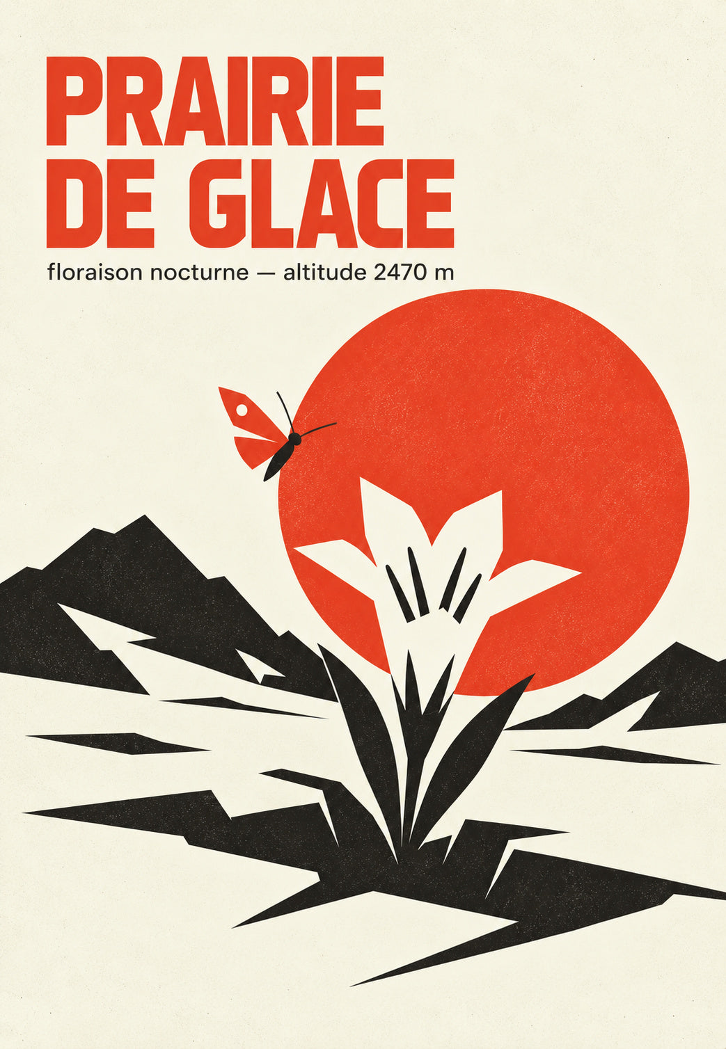 Prairie de glace