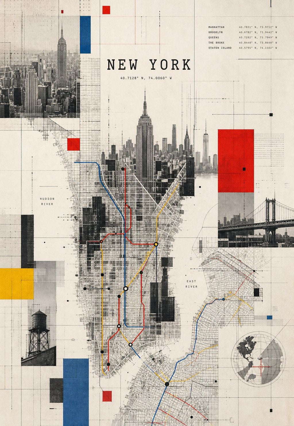 New York - A város rácsa