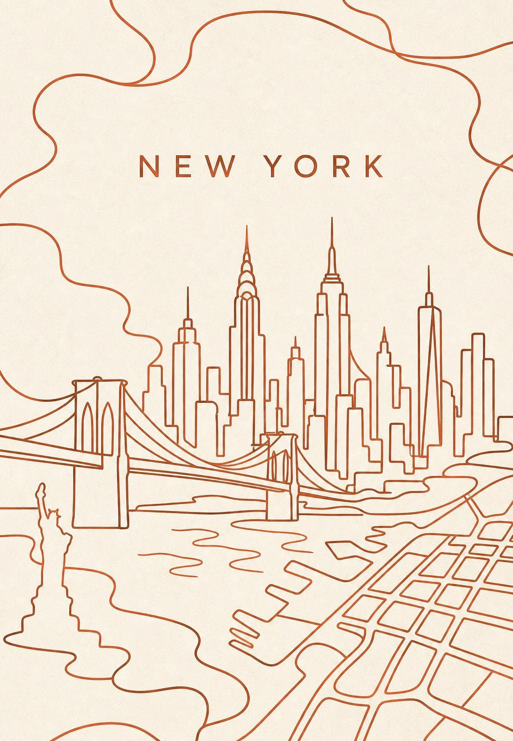 New York - Grad jednim potezom