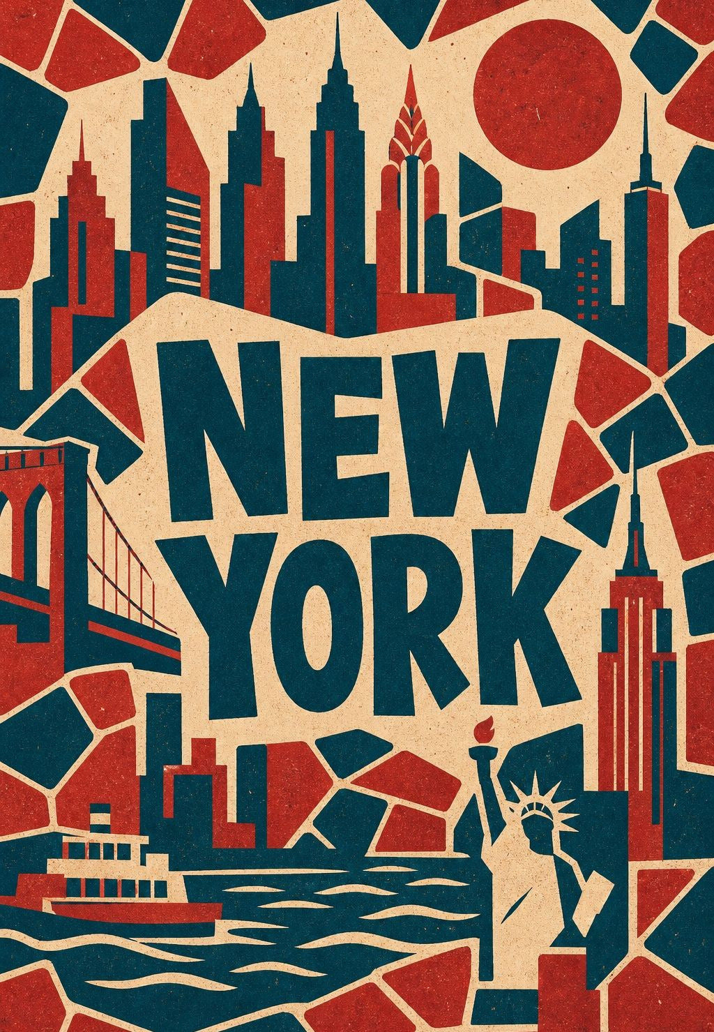 New York - Město v mozaice