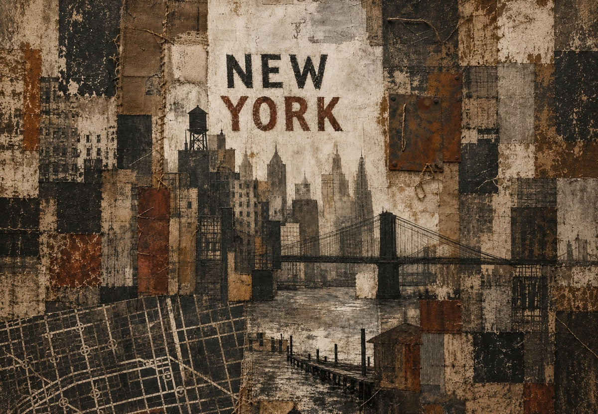 New York - The bridge under the soot (Landscape)