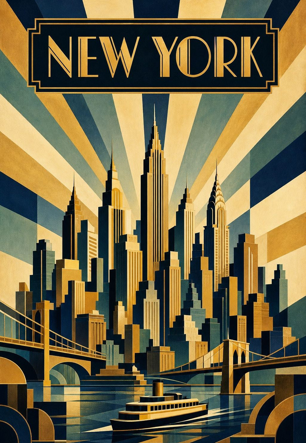 New York - Sugarak a tornyokon