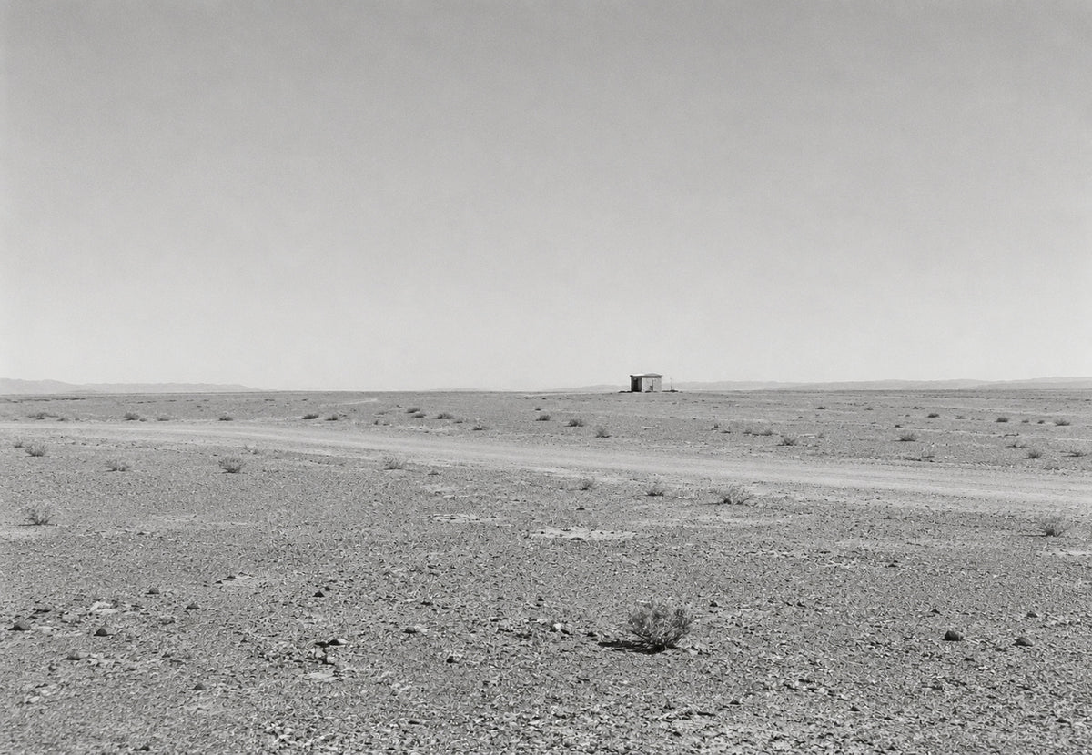 La cabaña sola en el desierto (Horizontal)