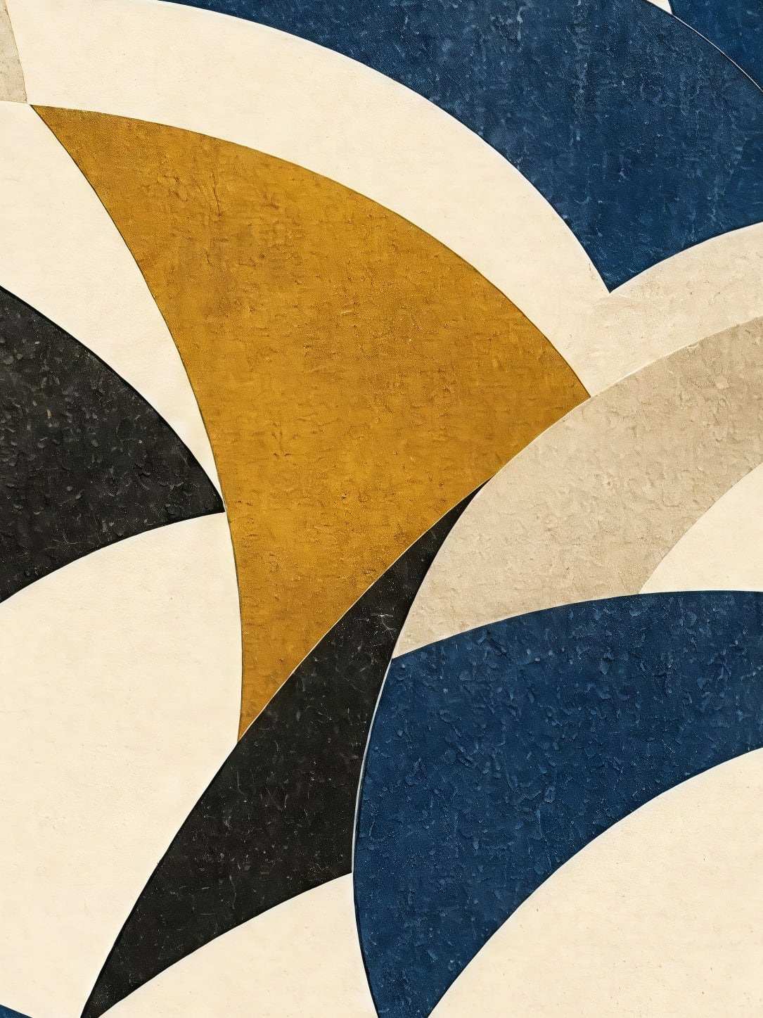 Detail a taille reelle du tirage, affiche oiseaux atelier des vents oiseaux geometriques