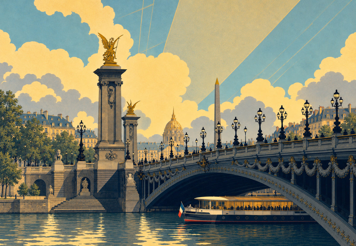 The Pont Alexandre III (Landscape)