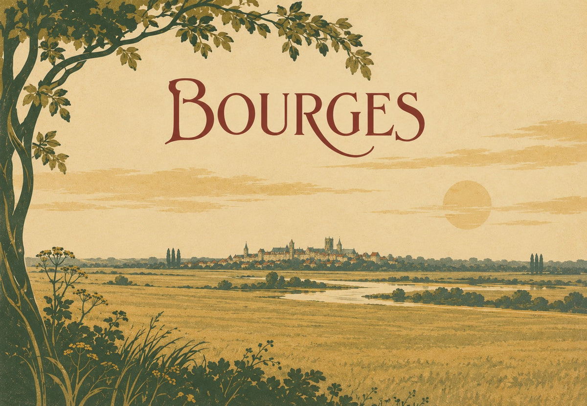 Bourges a távolban (Fekvő)