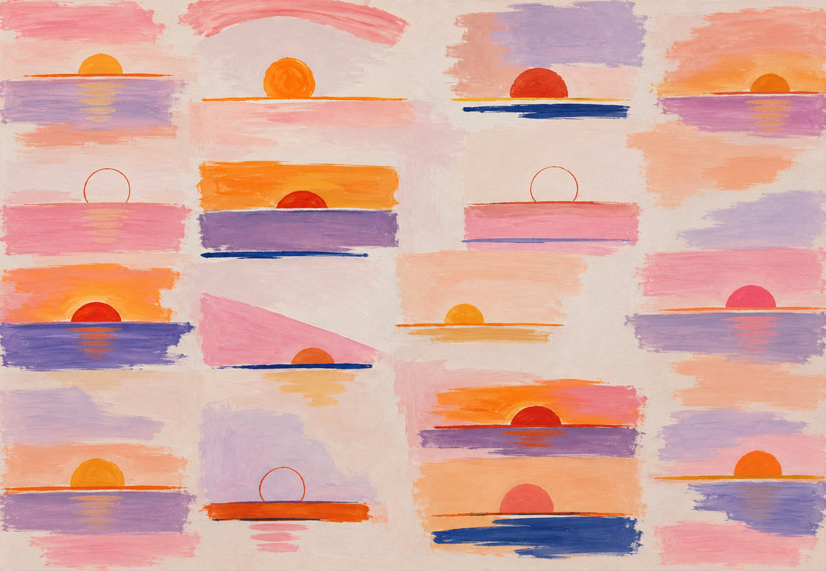 Eight Sunsets (Landscape)