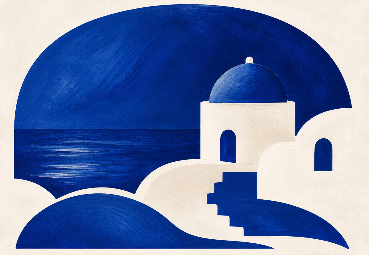 The dome above the sea (Landscape)