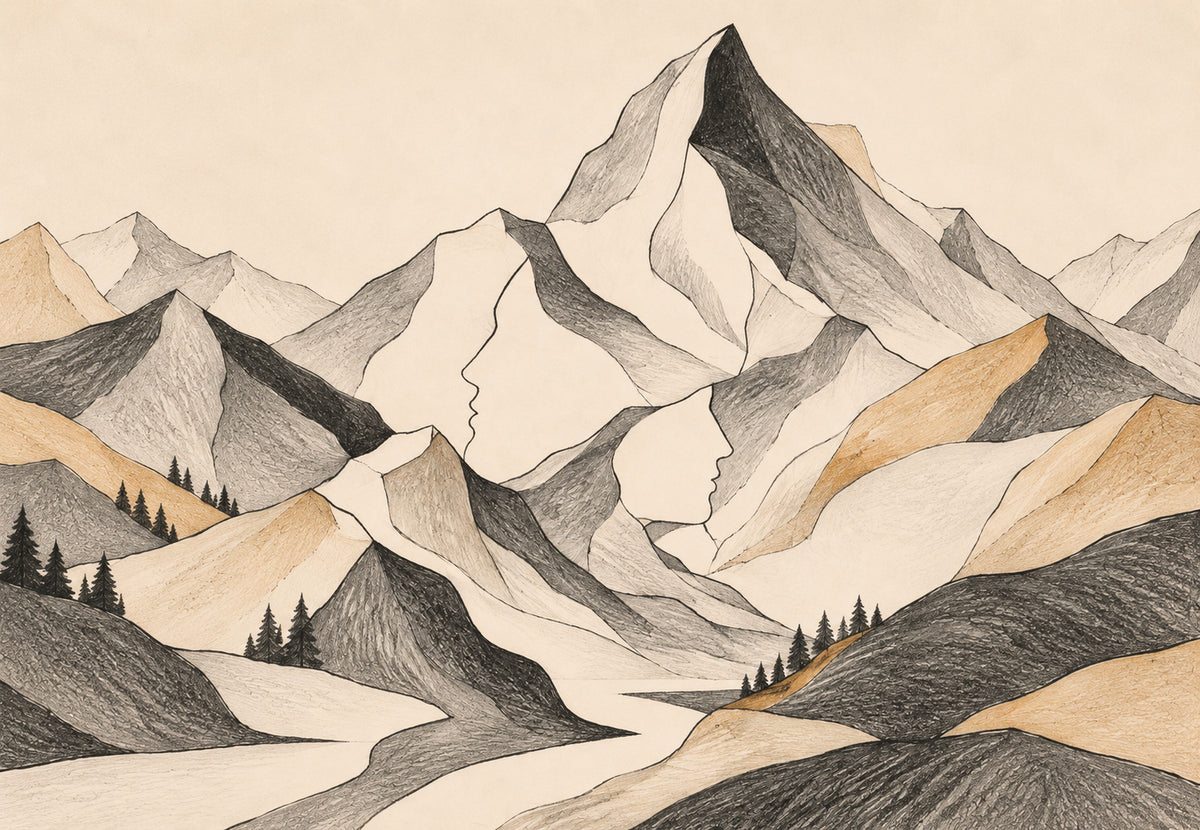 Le baiser des montagnes (Paysage)