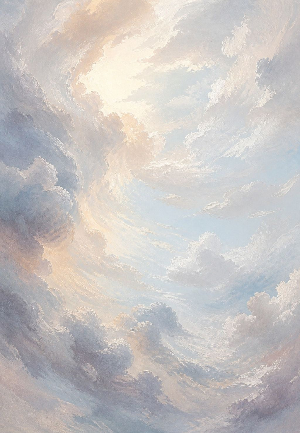 Il cielo che si schiarisce