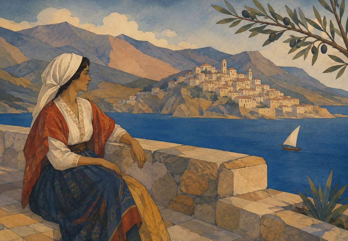 The Gaze Toward the White City (Landscape)