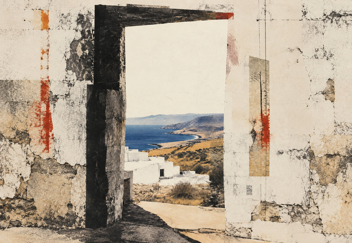 Le seuil vers la baie blanche (Paysage)