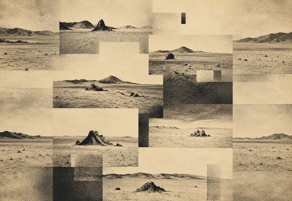 Wüstenmosaik (Querformat)