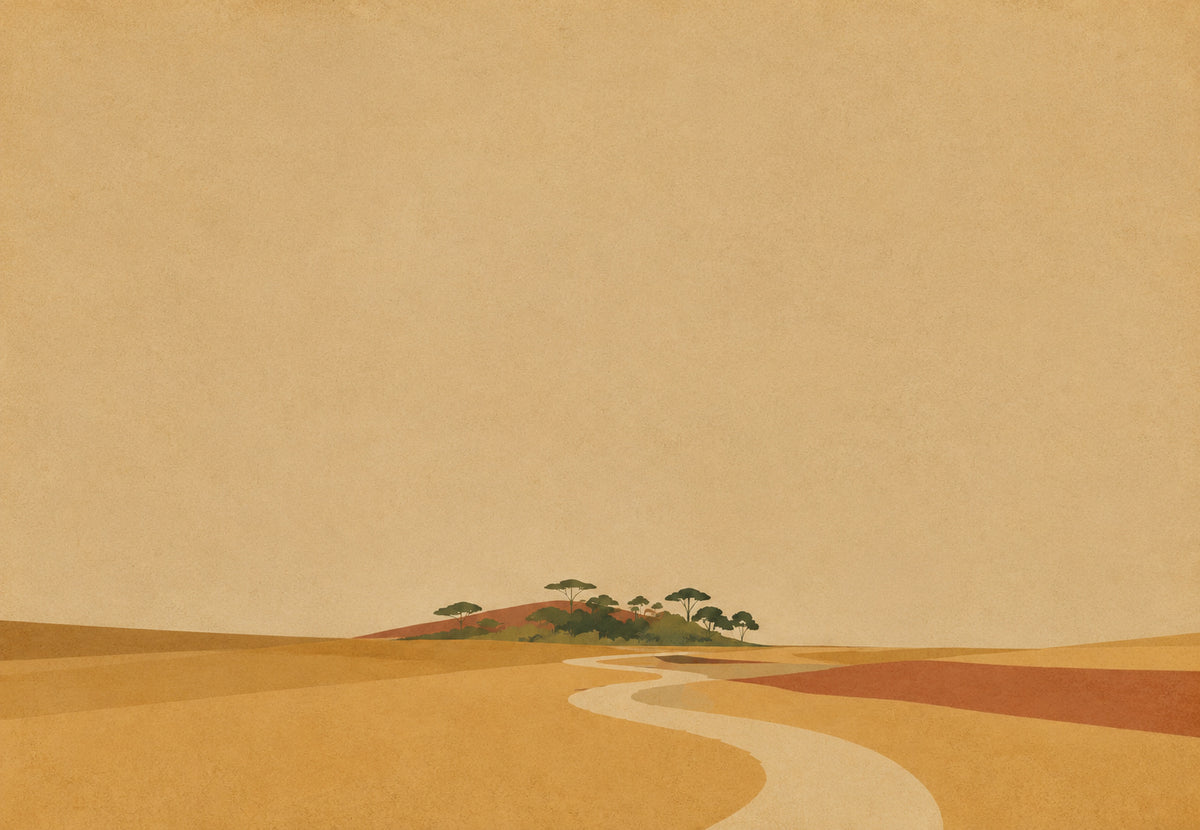 Savannenpfad (Querformat)