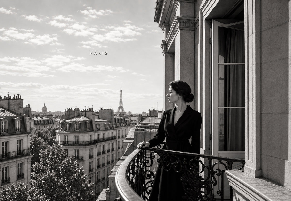 A gaze towards the Eiffel Tower (Landscape)