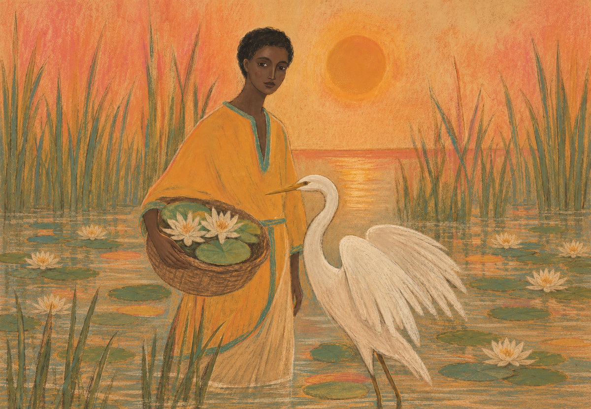 La dama con il cigno (Orizzontale)