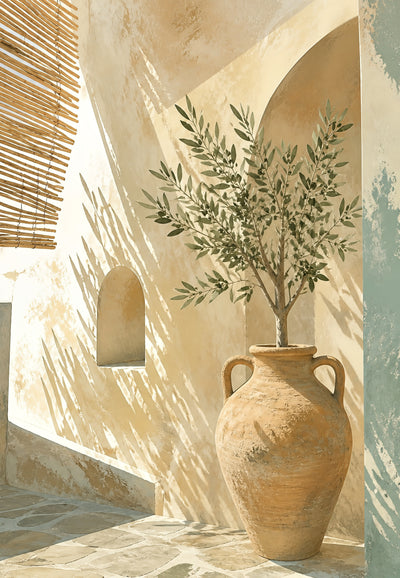 Provence - Der Olivenbaum und die Amphore