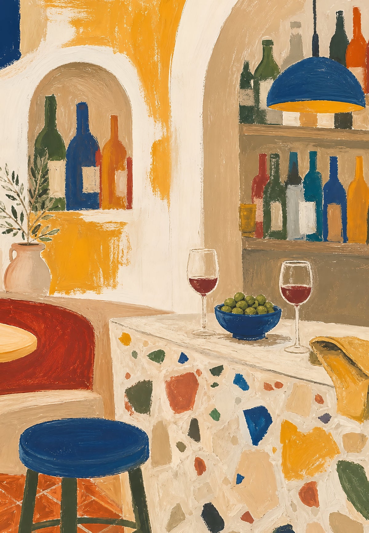 Provence - Aperitiv v bistru