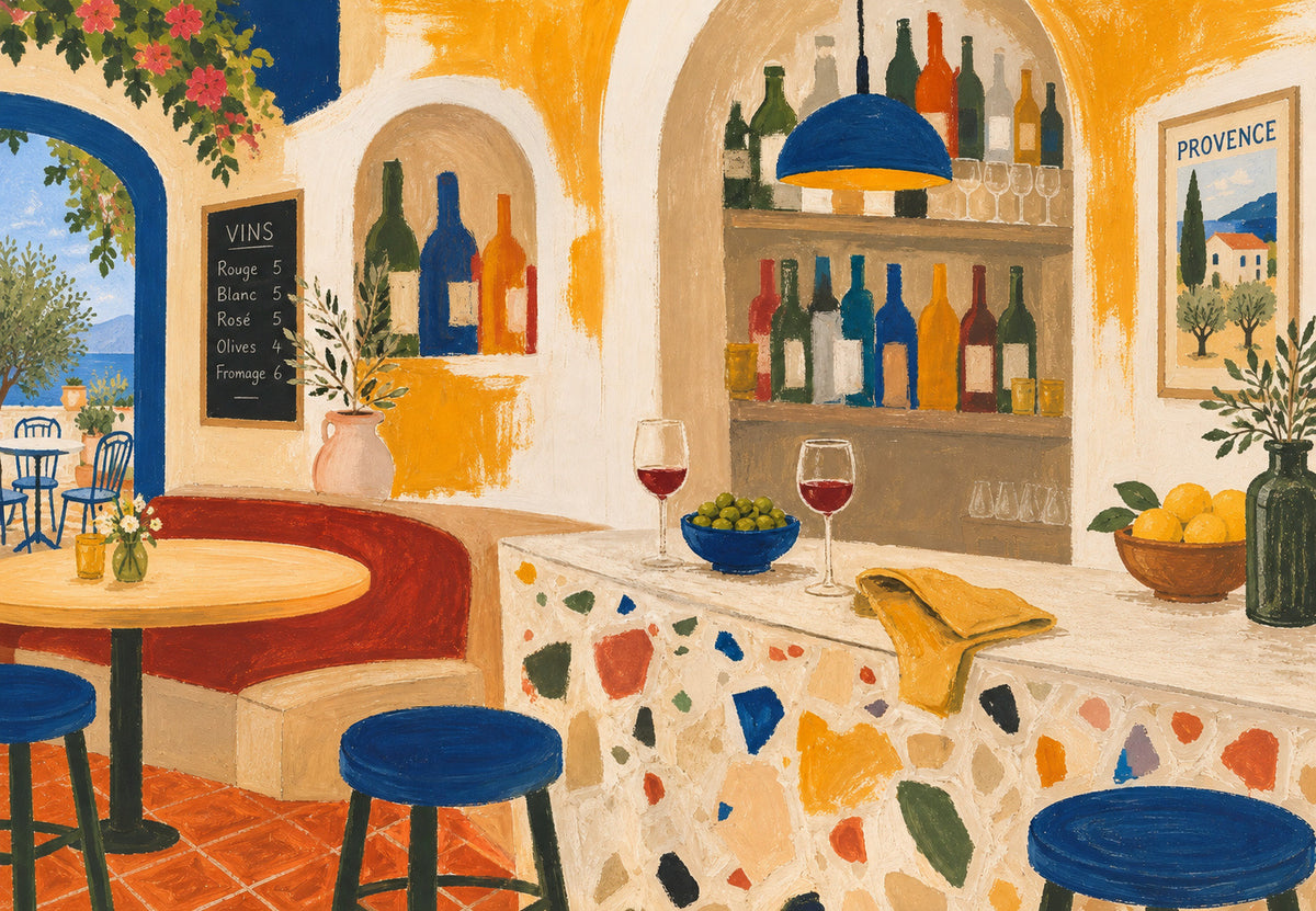 Prowansja - aperitif w bistro (Poziom)