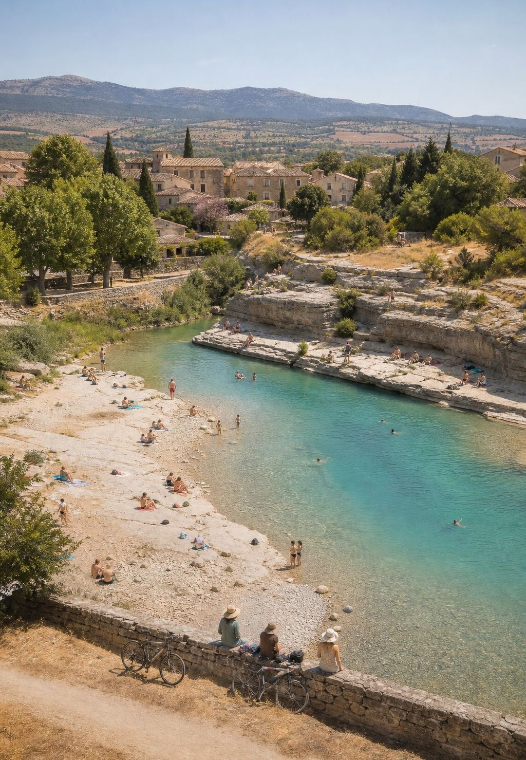 Provence - Baden im Fluss