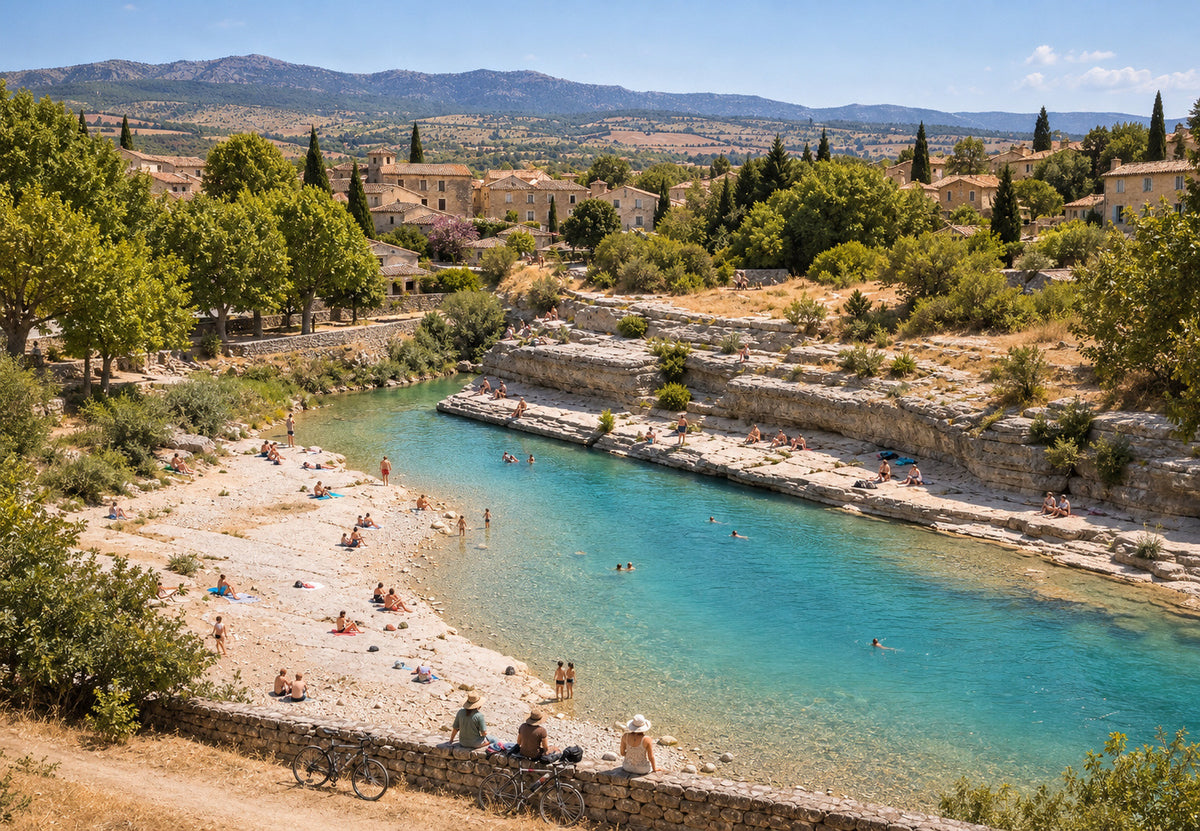Provence - Bathing with the current (Landscape)