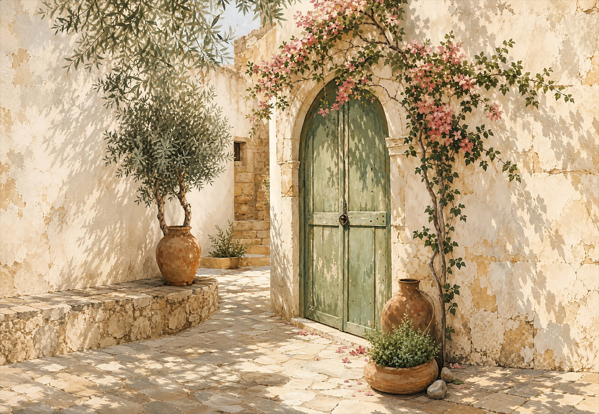 Provence - Az ajtó a sikátor végén (Fekvő)