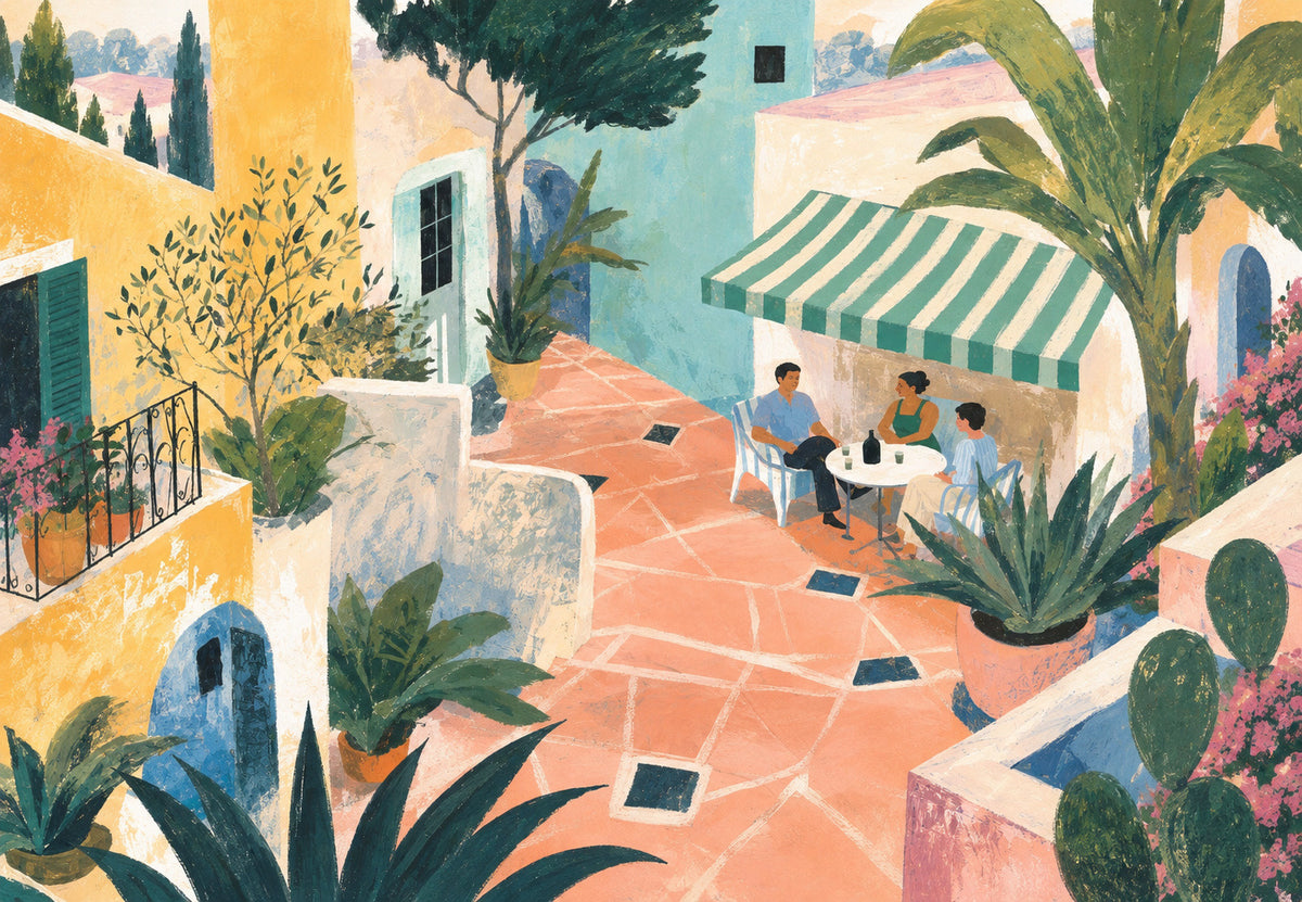 Provansa - Mediteranska terasa, susjedi (Vodoravno)