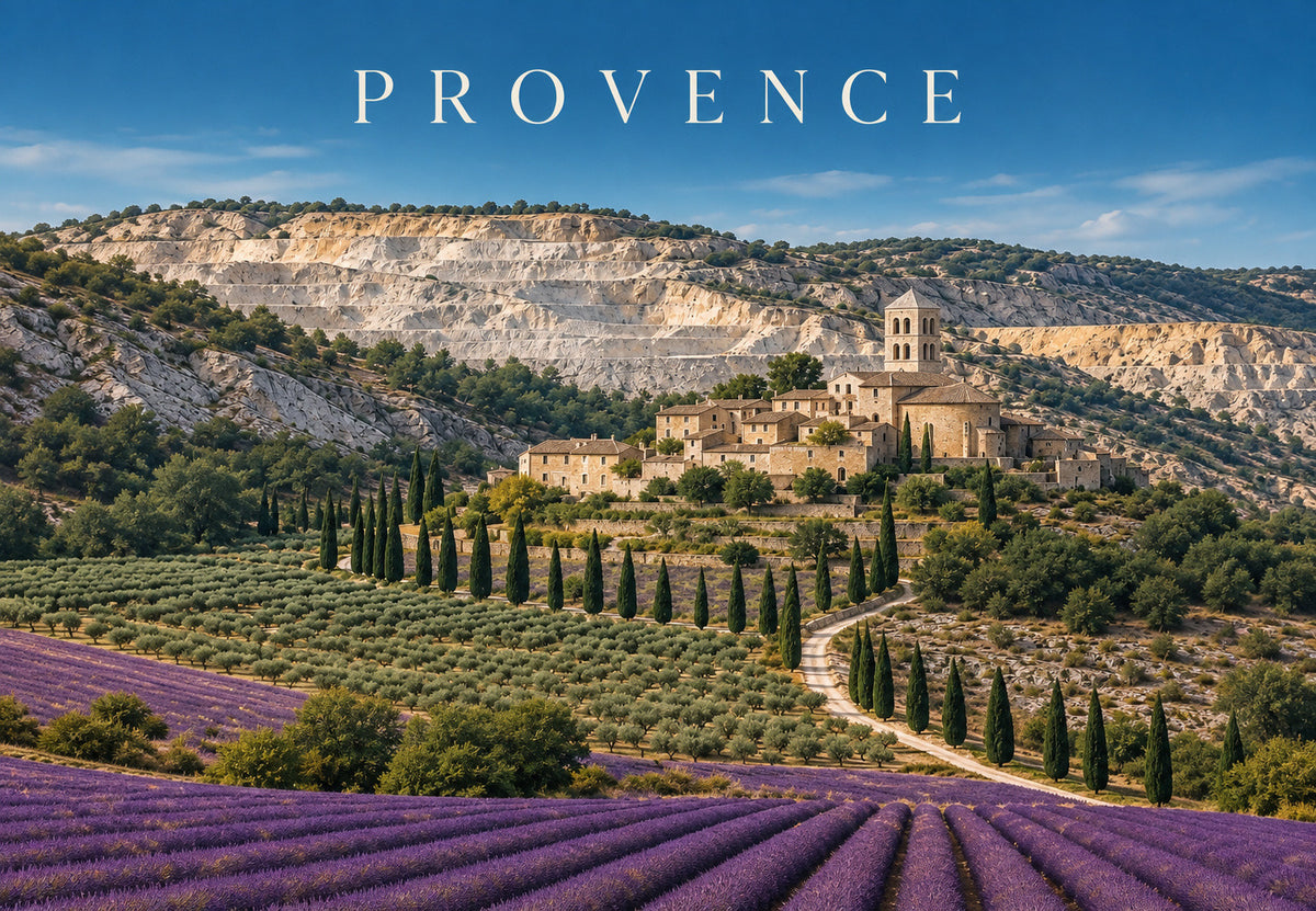 Provence - Lavender village (Landscape)