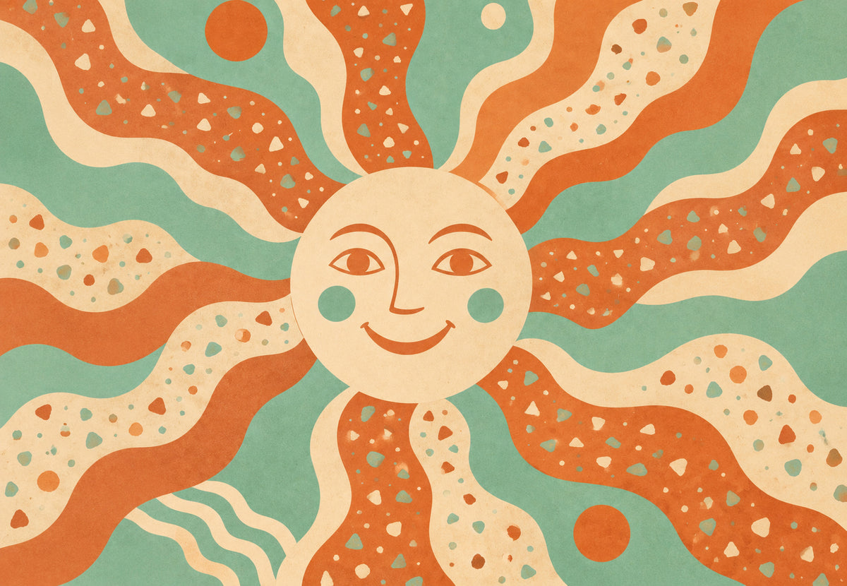 Le soleil de terrazzo (Paysage)