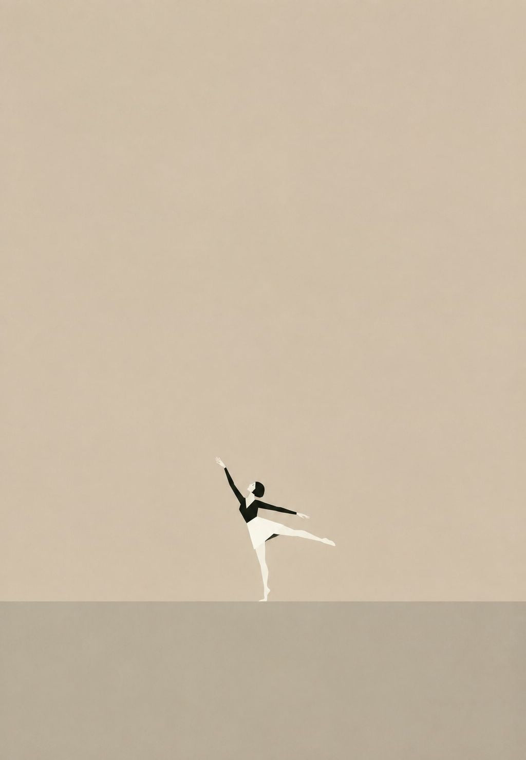Dancer in Arabesque