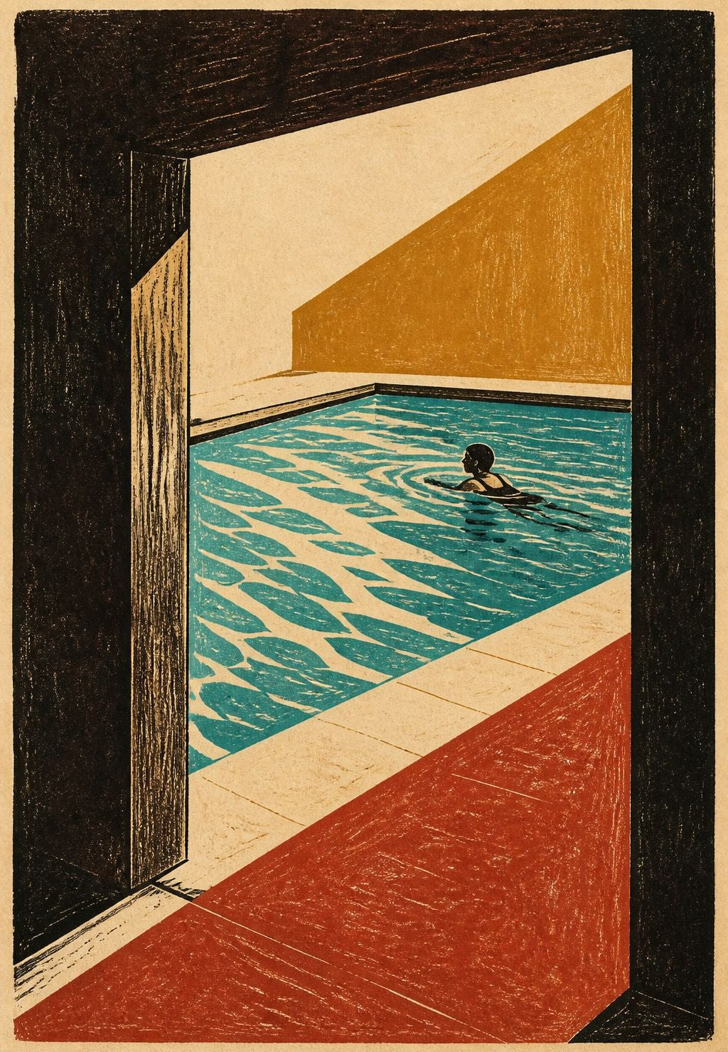 The Pool Behind the Black Door