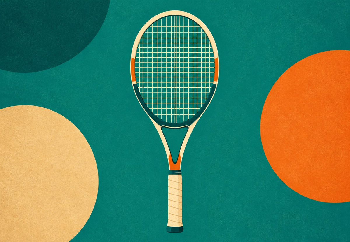 The Racket between Two Circles (Landscape)