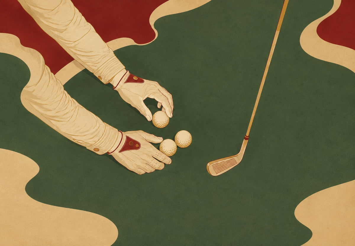 Golfer's Hands (Landscape)